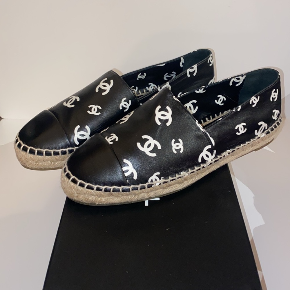 Slight Wear Chanel Espadrilles size 41 - 100% authentic